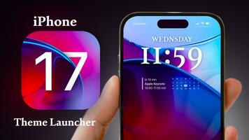iOS 17 Launcher - iPhone 17 постер
