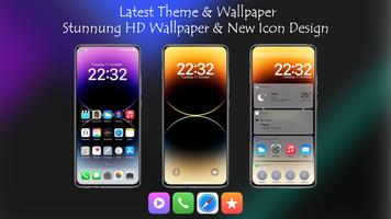 iPhone 11 pro max Launcher iOS Affiche