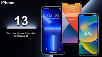 iOS Launcher iPhone 13 pro max постер