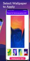 Theme for Samsung galaxy A20 скриншот 1