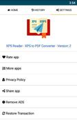 XPS Reader - XPS to PDF Converter capture d'écran 2
