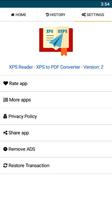 XPS Reader - XPS to PDF Converter captura de pantalla 2