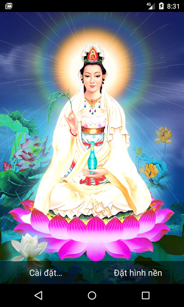 Hình nền chuyển động Phật Bà Quan Âm APK pour Android Télécharger