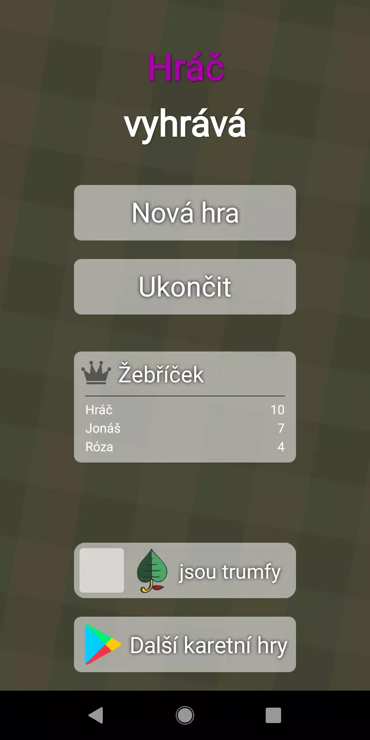 Zelená louka Zelená louka