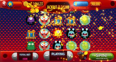Android-Super Monster Vegas Slots ภาพหน้าจอ 3