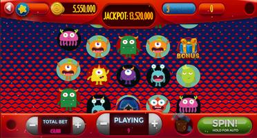 Android-Super Monster Vegas Slots โปสเตอร์