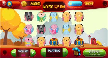Dog-Cat Free Slot Machine Game Online ảnh chụp màn hình 2