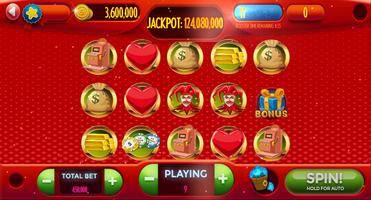 Lottery Slots Win Reel Money App Game Affiche