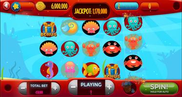 My-Collection Saltwater Reef Fish Casino Slot Game Poster