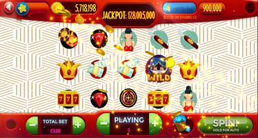 One Two Three Four Five Numbers Slot Machine постер