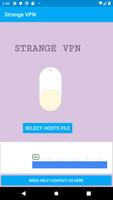 Strange Vpn Host الملصق