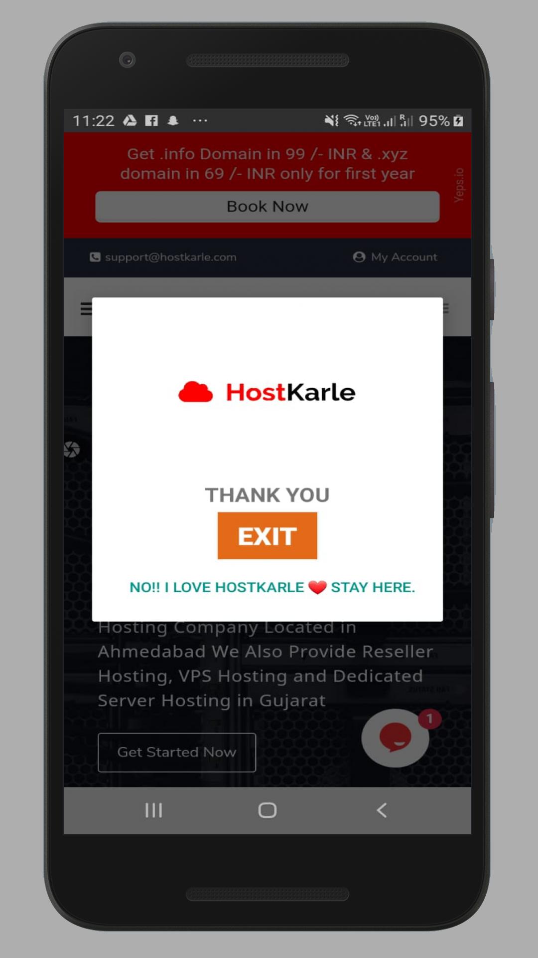 Hostkarle Best Web Hosting India Mobile App For Android Apk Images, Photos, Reviews