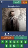 Guess the Actor from SUPERNATURAL Affiche