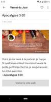 Verset du Jour Ekran Görüntüsü 3