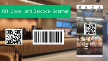 QR-Code- und Barcode-Scanner Plakat