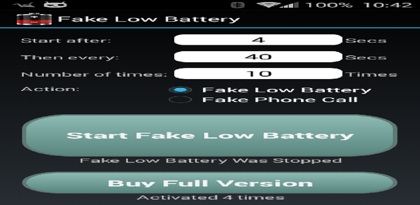Пошаговое руководство: как скачать Fake Low Battery на Android image