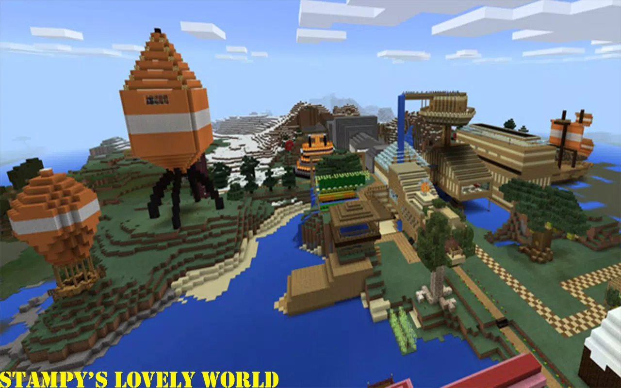 Maps Stampy's Lovely World MCPE APK for Android Download
