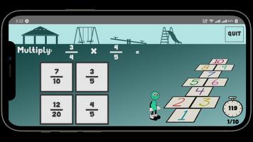 Hopscotch - Multiply Fractions screenshot 3