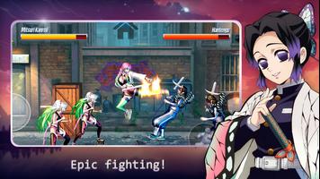 Kimetsu Fight - Demon Slayer capture d'écran 1