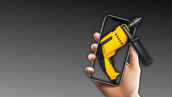 Drill sound simulator ảnh chụp màn hình 1