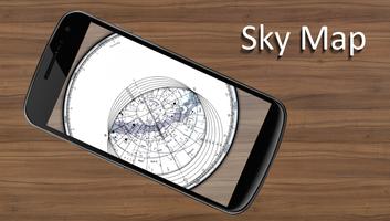Sky Map Affiche