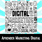 Aprender Marketing Digital ícone