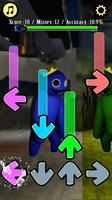 Blue vs Green Rainbow Friends تصوير الشاشة 1