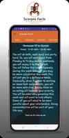 Scorpio Facts - Simple Scorpio Daily Horoscope App screenshot 2