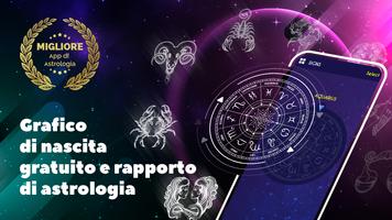 Poster Oroscopo, astrologia, lettore palmare segni zodiac