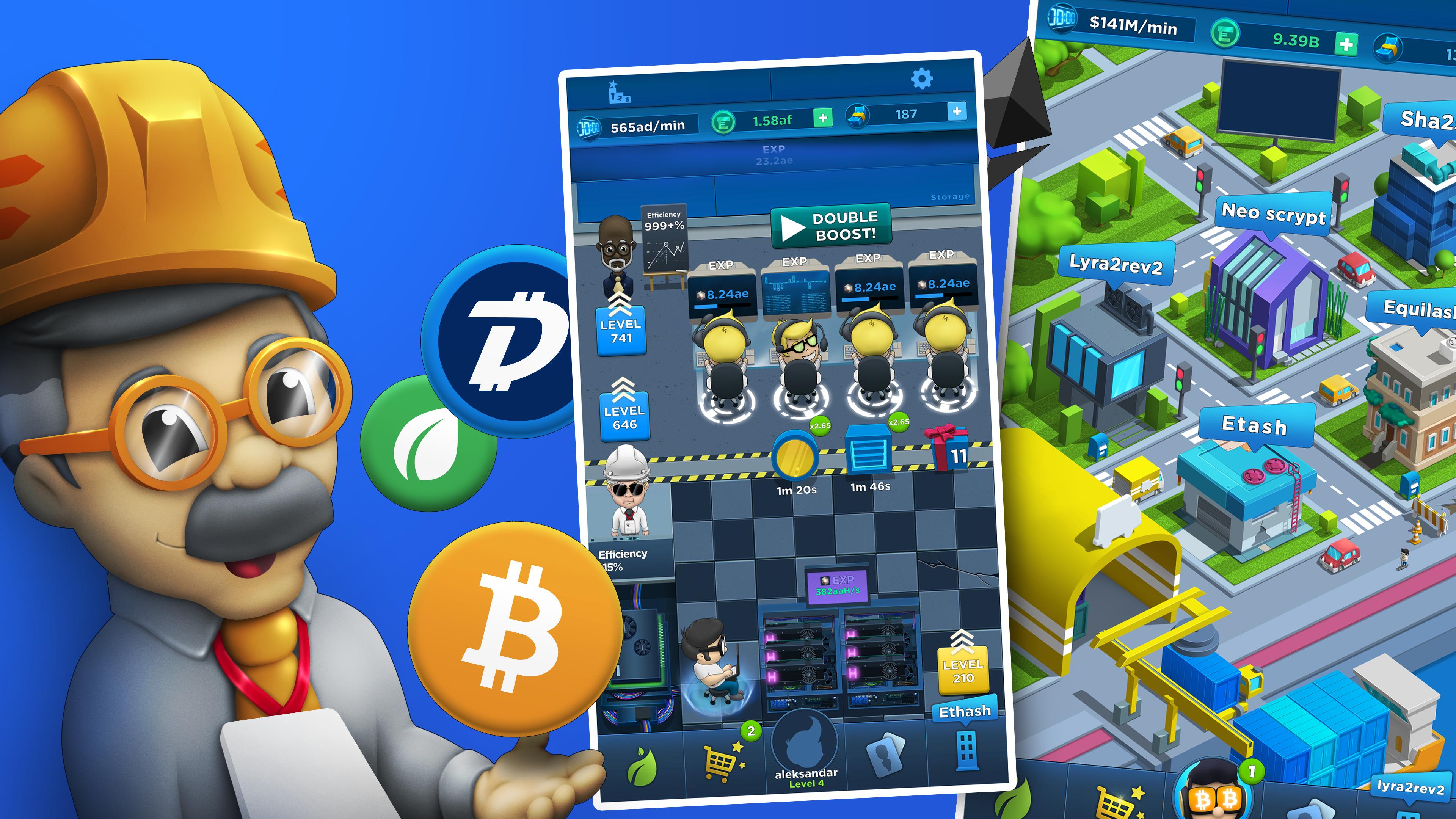 Crypto Idle Miner - Bitcoin Tycoon for Android - APK Download