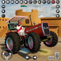 Indian Tractor Vehicle Farming 포스터