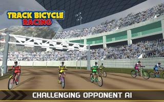 Track Cycling BMX Anticlock Bicycle Race poster
