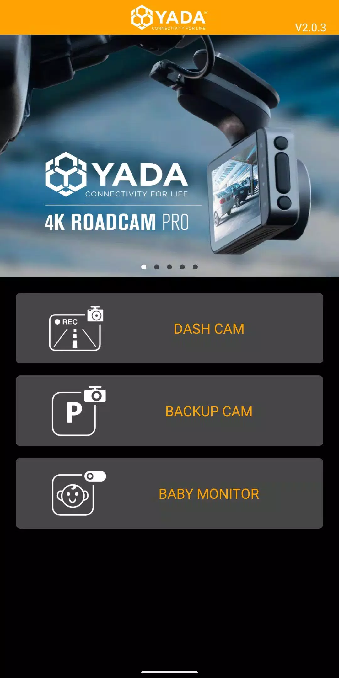 Yada 4K RoadCam Pro App-Controlled-BT58189 - Yada Auto Electronics