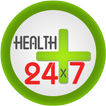 Health 24x7 ícone