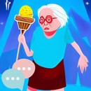 frozen granny ice fake call aplikacja