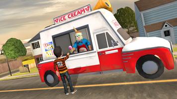 Scary Ice Scream Horror Game Cartaz