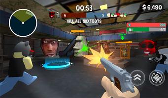 Horror Face: Garten Shooter تصوير الشاشة 1