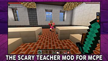 Scary Teacher in Mcpe | Horror Mod ảnh chụp màn hình 1