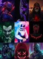 HD Joker Wallpaper - Anonymous Plakat