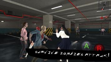 High School Zombie: Day Zero 截图 1