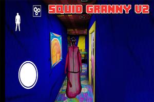 Horror Squid Granny V2 Affiche