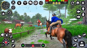 Horse Racing Games Horse Rider capture d'écran 1