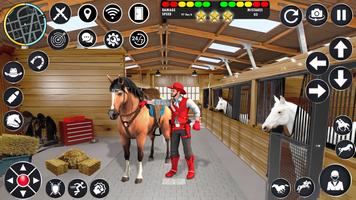 Horse Racing Games Horse Rider imagem de tela 2