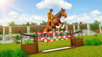 Stars Horse Racing Horse Games पोस्टर