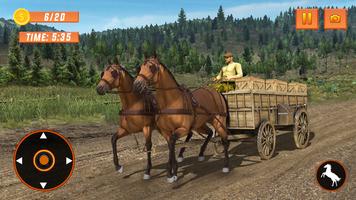 Horse World Taxi Driver Games ポスター