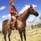 Horse Riding Simulator:Horse Cowboy Simulator Game simgesi