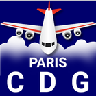 Paris Charles De Gaulle (CDG) -icoon