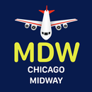 Chicago Midway Airport Flights aplikacja