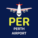 Perth Airport: Flights aplikacja
