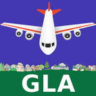 Flight Information: Glasgow (G icône